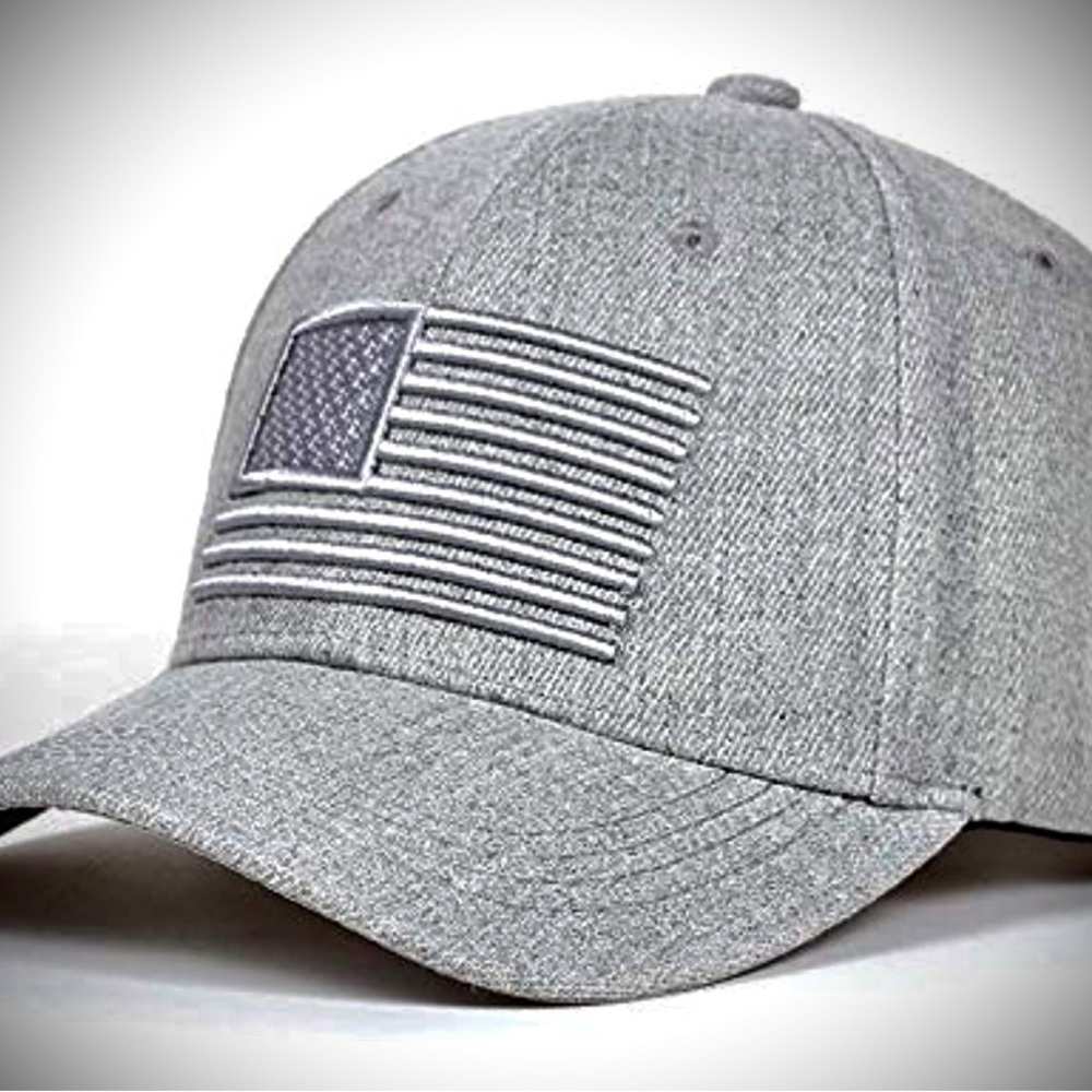 Gray American Flag Baseball Cap...
17